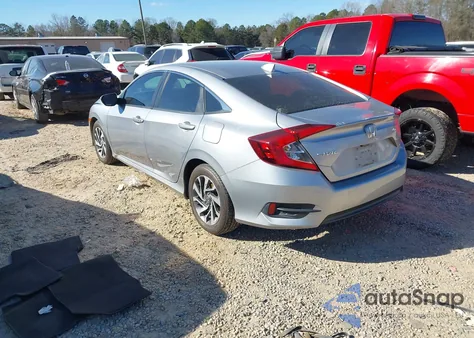 2018 Honda Civic Ex из США, поврежденный, VIN 2HGFC2F75JH602814